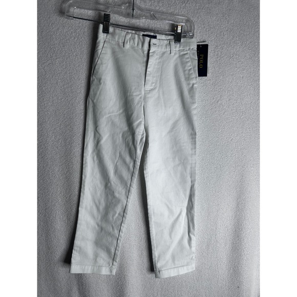 Polo Ralph Lauren Other - Polo Ralph Lauren Boys White Stretch Chino Pants Size 6 NWT 322720702007